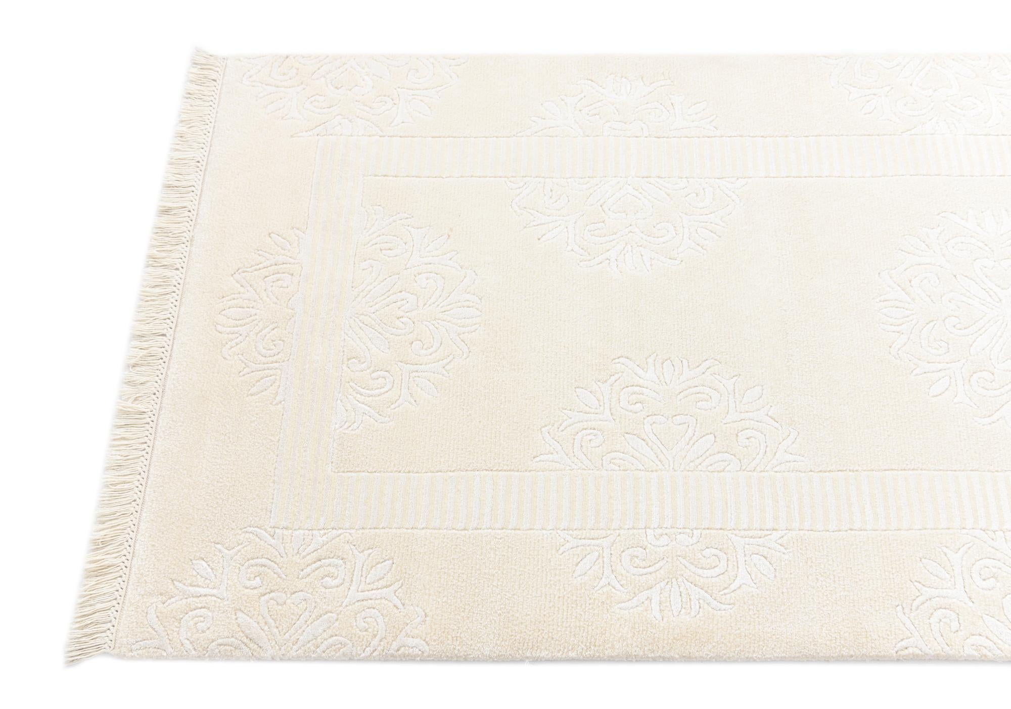 2' 10 x 10' 4 Hand Knotted Darya Wool Runner Rug