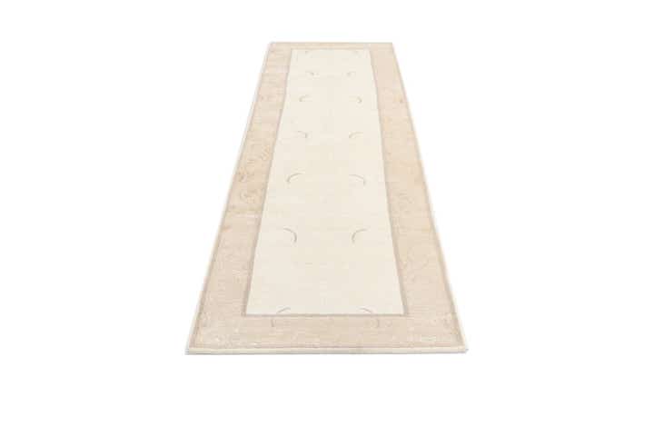 2' 9 x 10' Hand Knotted Darya Wool Runner Rug