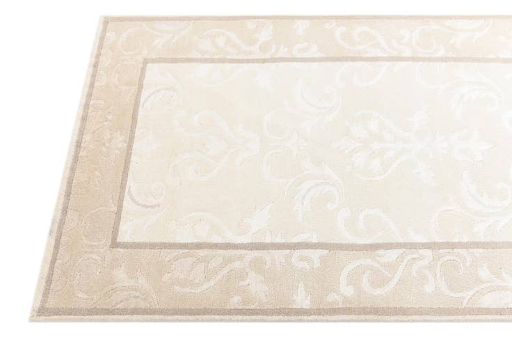 Detail image of 2' 9 x 10' Hand Knotted Darya Wool Runner Rug