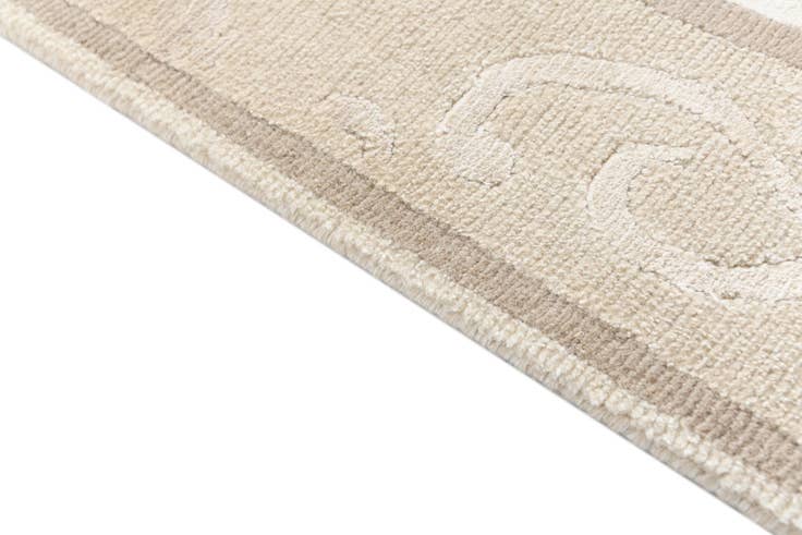 Detail image of 2' 9 x 10' Hand Knotted Darya Wool Runner Rug