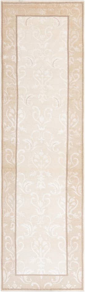 Detail image of 2' 9 x 10' Hand Knotted Darya Wool Runner Rug