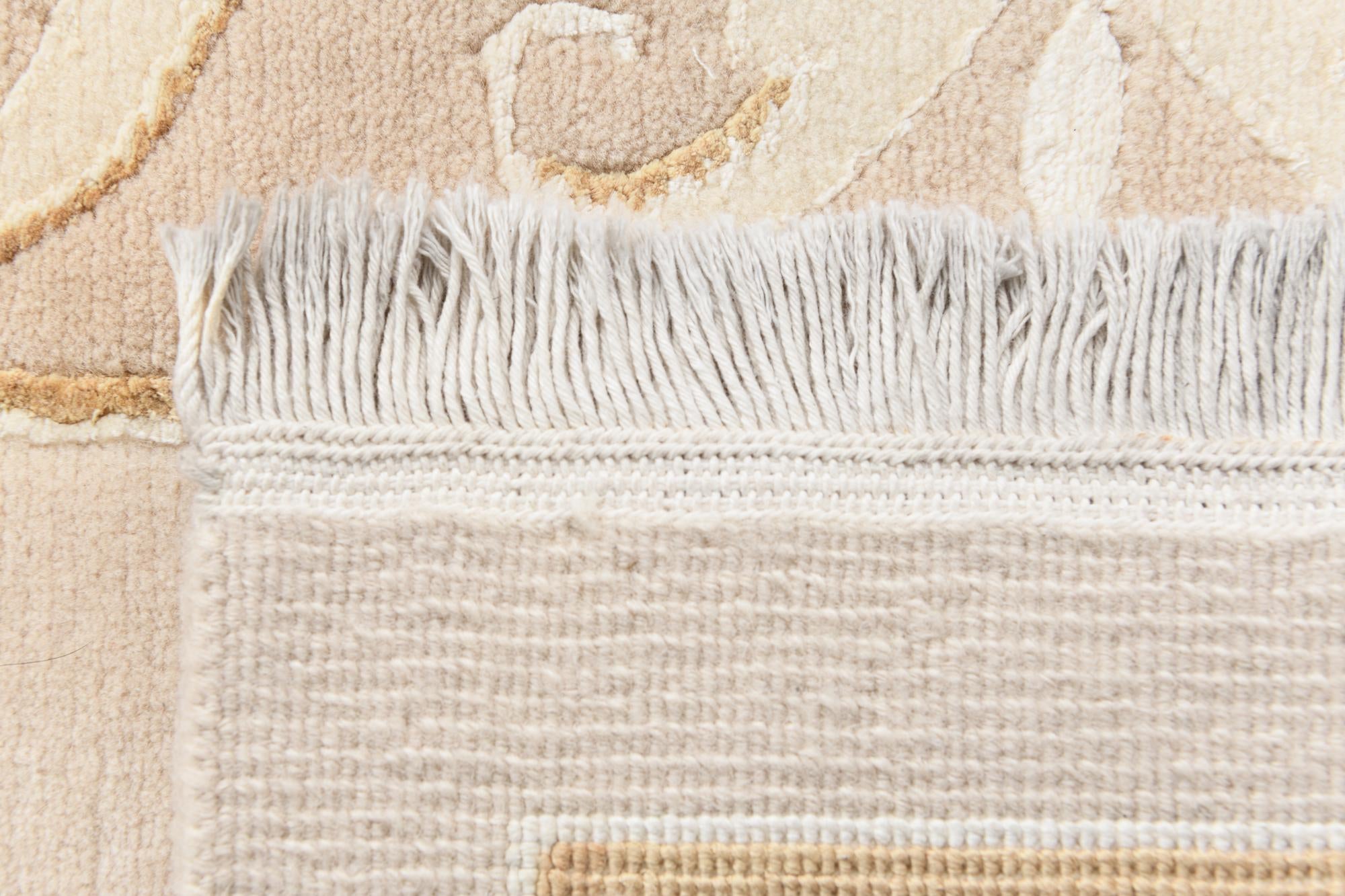 2' 9 x 9' 8 Hand Knotted Darya Wool Runner Rug