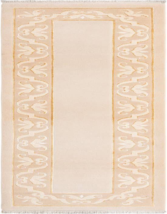 Detail image of 2' 9 x 9' 8 Hand Knotted Darya Wool Runner Rug