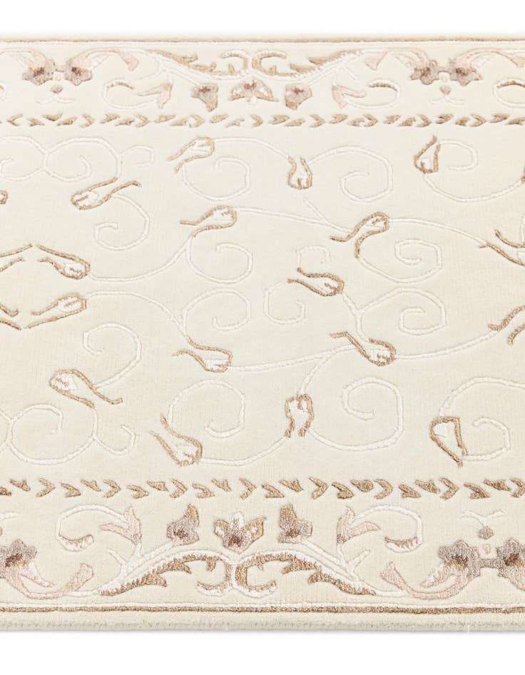 Detail image of 2' 8 x 9' 9  Hand Knotted Darya Wool Runner Rug