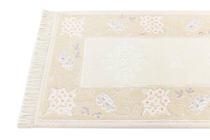 Detail image of 2' 9 x 9' 9 Hand Knotted Darya Wool Runner Rug
