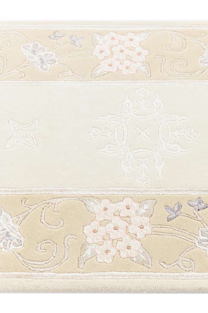 2' 9 x 9' 9 Hand Knotted Darya Wool Runner Rug