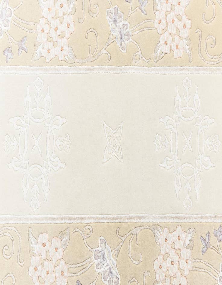 Detail image of 2' 9 x 9' 9  Hand Knotted Darya Wool Runner Rug