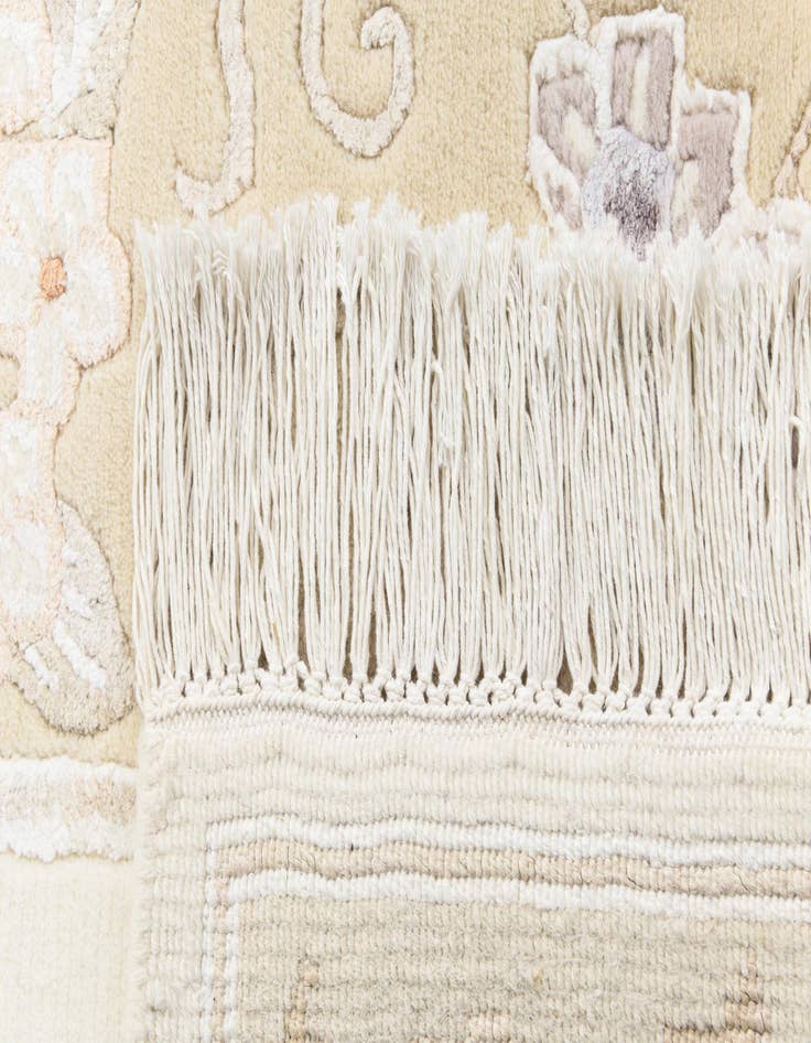 Detail image of 2' 9 x 9' 9  Hand Knotted Darya Wool Runner Rug