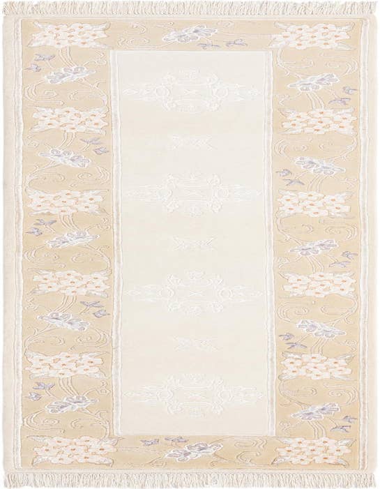Detail image of 2' 9 x 9' 9 Hand Knotted Darya Wool Runner Rug