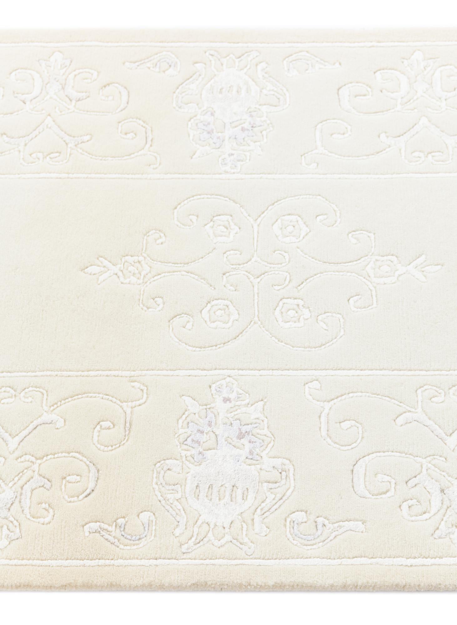 2' 8 x 9' 8 Hand Knotted Darya Wool Runner Rug