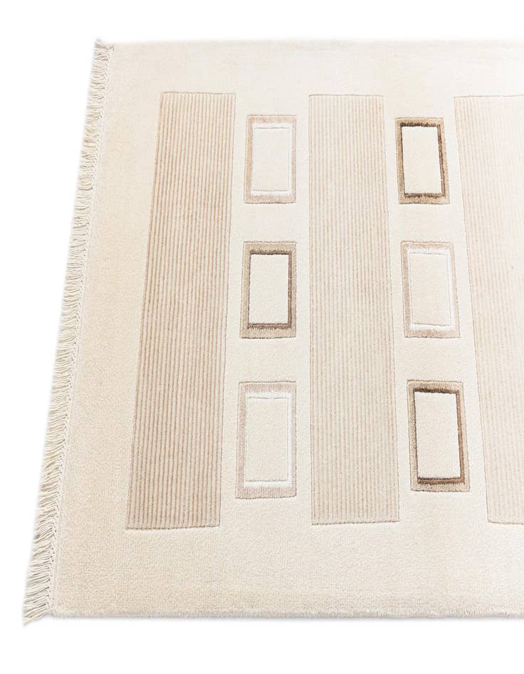 Detail image of 2' 9 x 9' 9  Hand Knotted Darya Wool Runner Rug