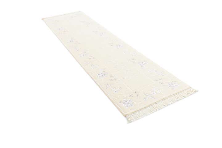 2' 7 x 9' 11 Hand Knotted Darya Wool Runner Rug