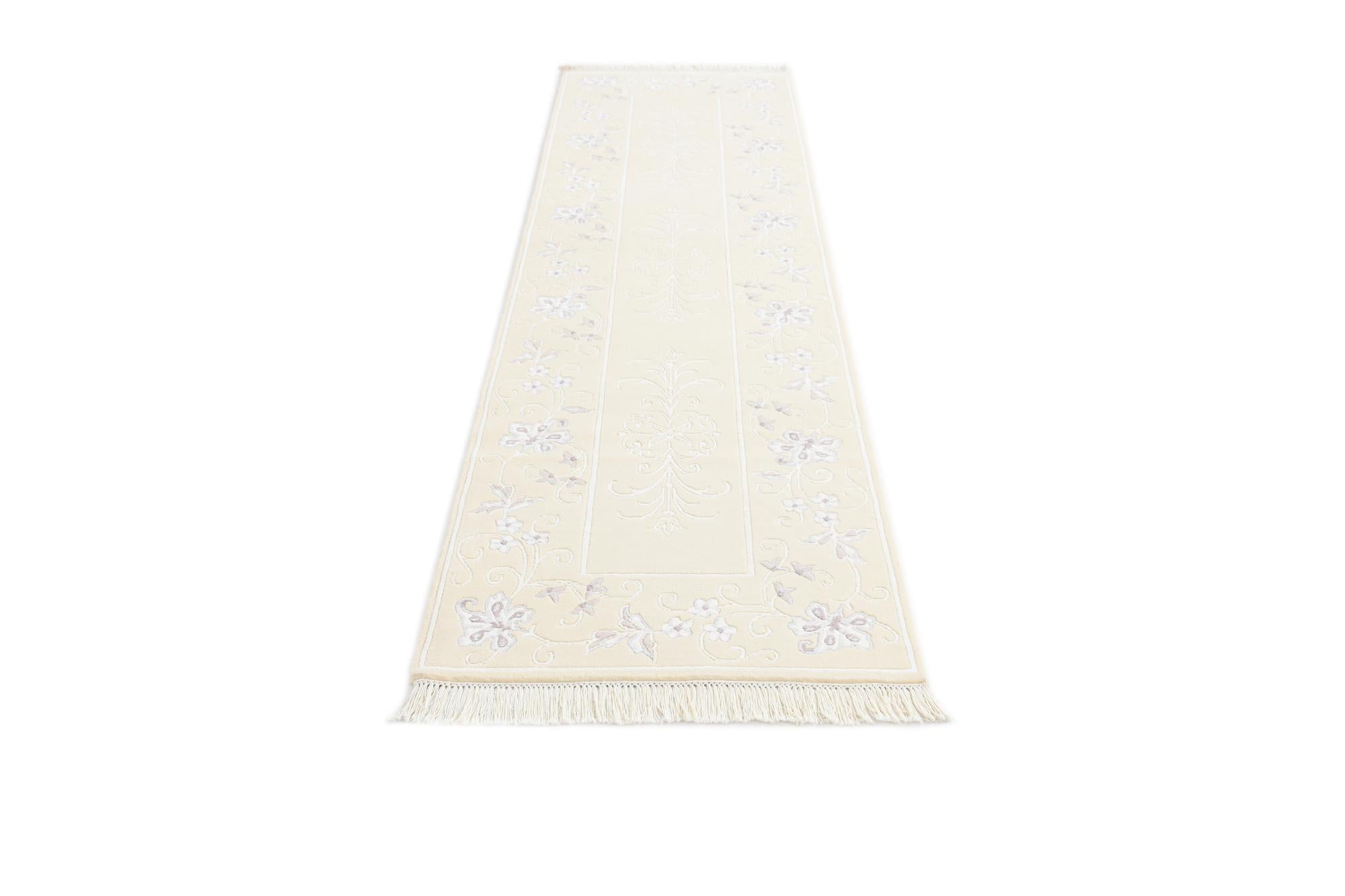 2' 7 x 9' 11 Hand Knotted Darya Wool Runner Rug