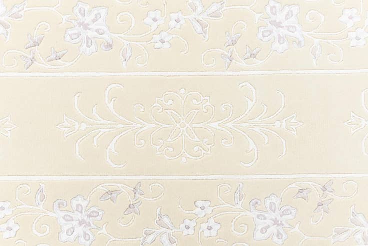 Detail image of 2' 7 x 9' 11 Hand Knotted Darya Wool Runner Rug