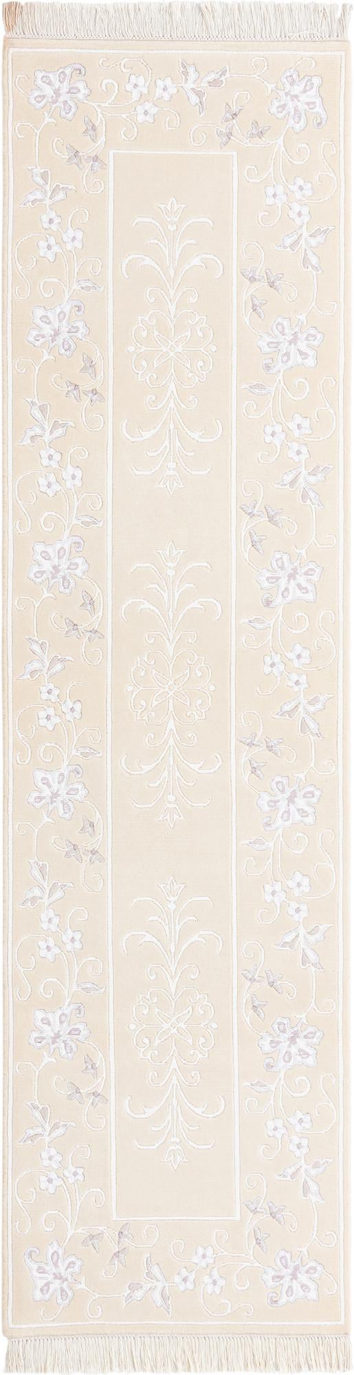 2' 7 x 9' 11 Hand Knotted Darya Wool Runner Rug