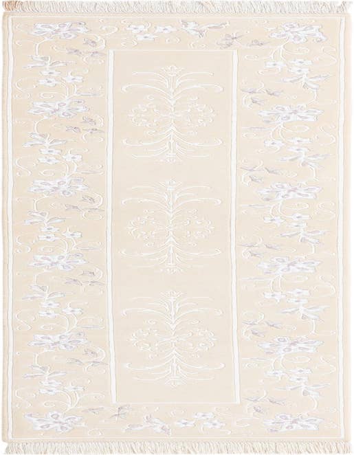 Detail image of 2' 7 x 9' 11 Hand Knotted Darya Wool Runner Rug