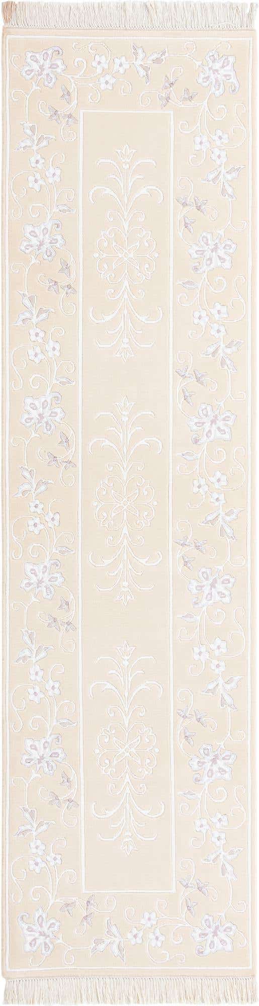 2' 7 x 9' 11 Hand Knotted Darya Wool Runner Rug