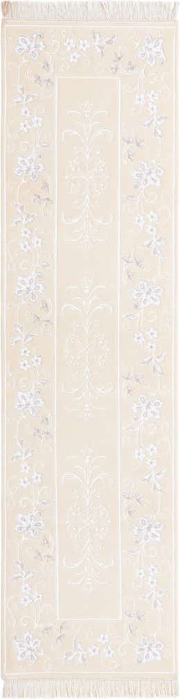 2' 7 x 9' 11 Hand Knotted Darya Wool Runner Rug