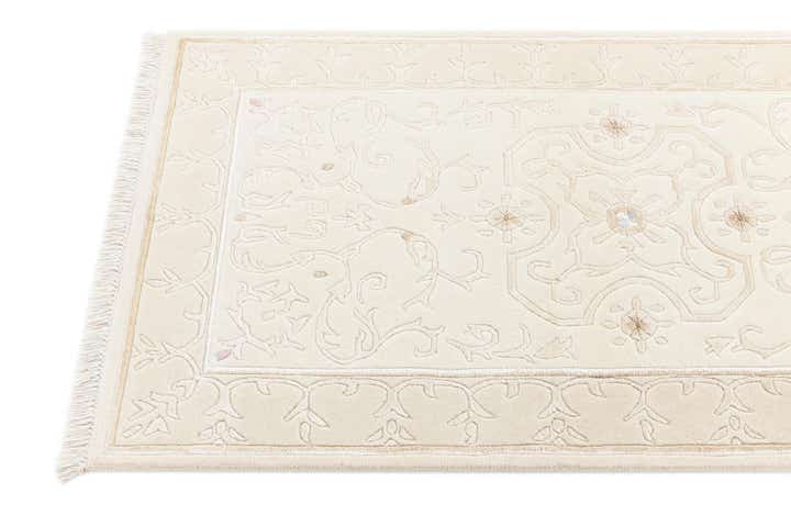 2' 8 x 9' 9 Hand Knotted Darya Wool Runner Rug