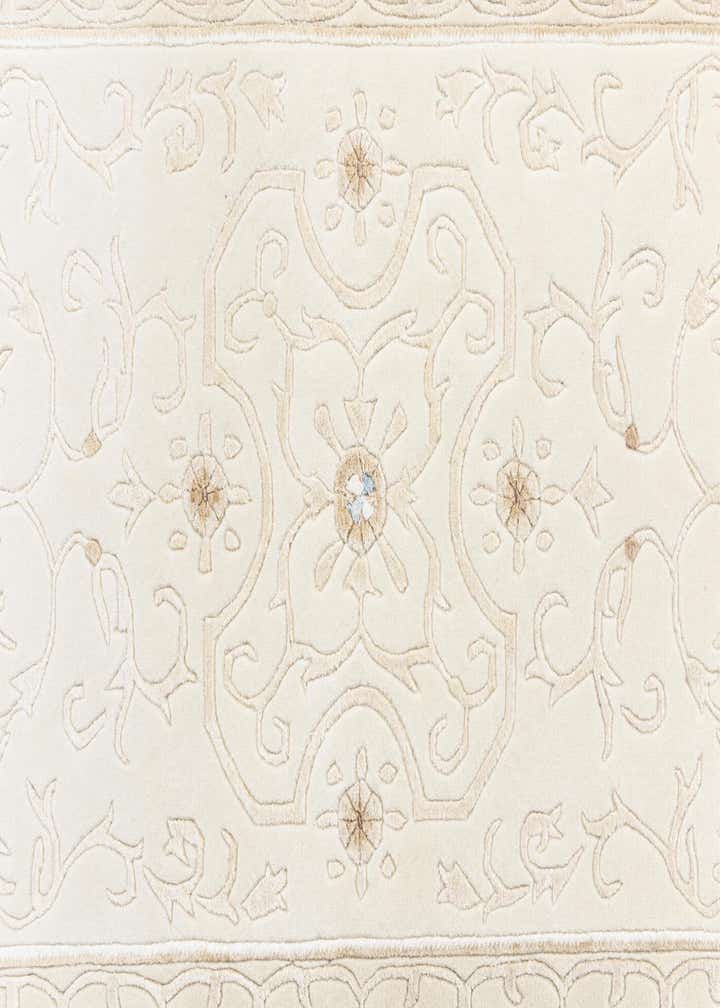 2' 8 x 9' 9 Hand Knotted Darya Wool Runner Rug