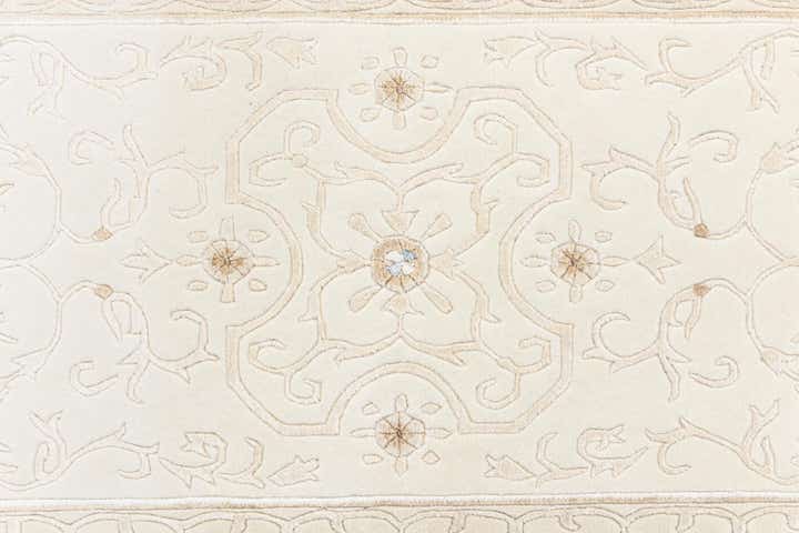 2' 8 x 9' 9 Hand Knotted Darya Wool Runner Rug