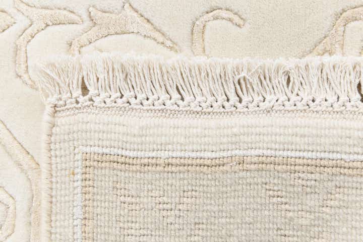 2' 8 x 9' 9 Hand Knotted Darya Wool Runner Rug