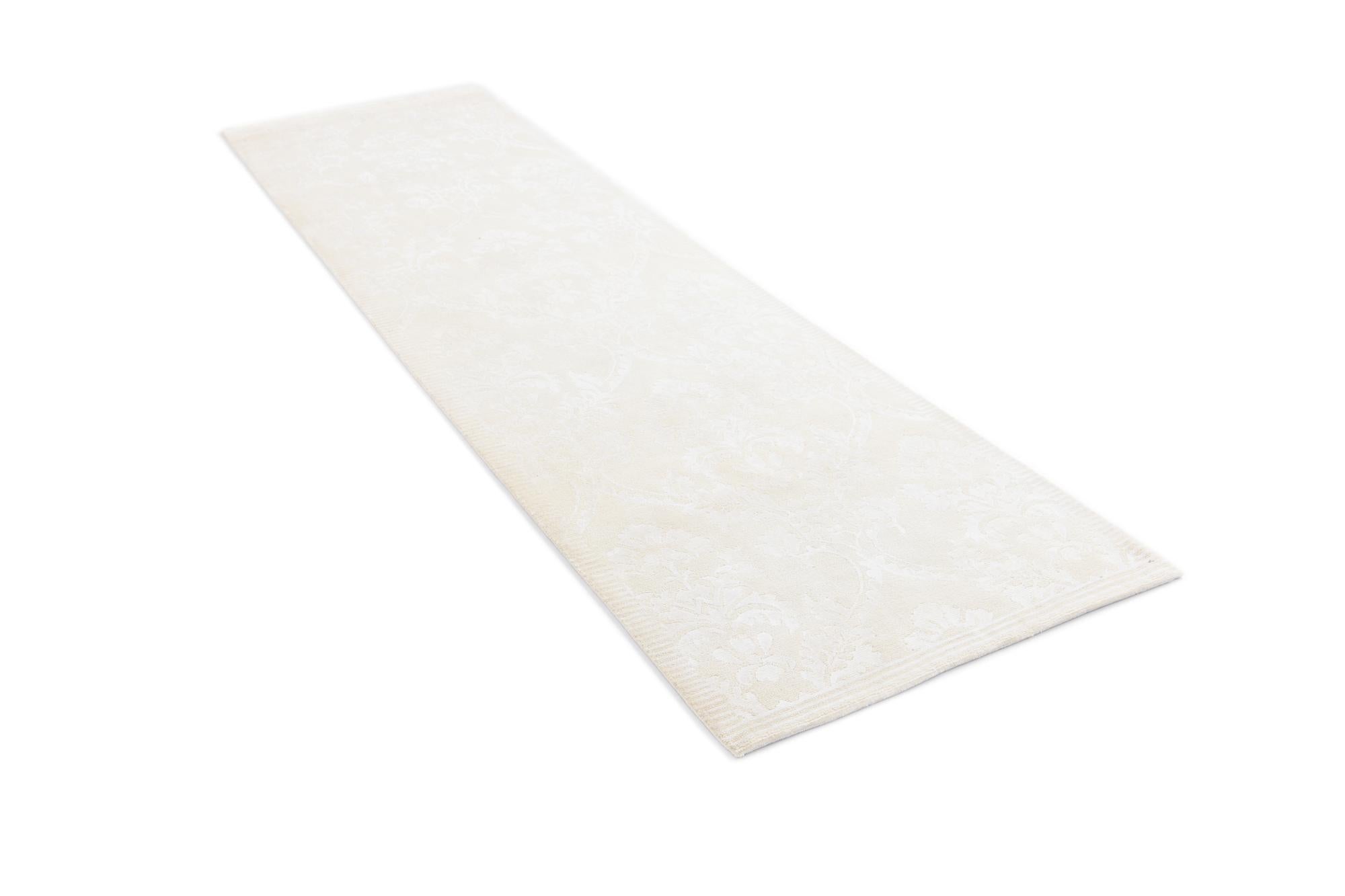 2' 10 x 10' Hand Knotted Darya Wool Runner Rug