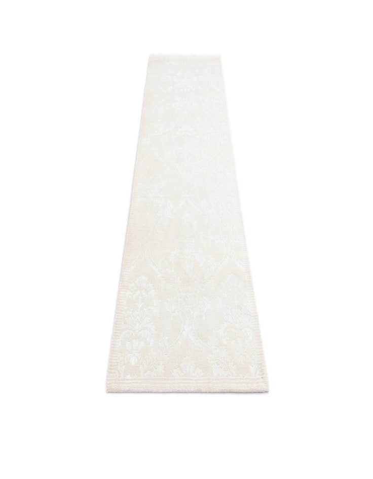 Detail image of 2' 10 x 10'  Hand Knotted Darya Wool Runner Rug