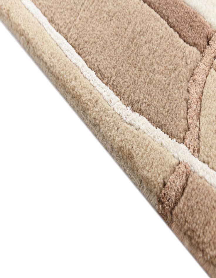 Detail image of 2' 7 x 9' 7  Hand Knotted Darya Wool Runner Rug