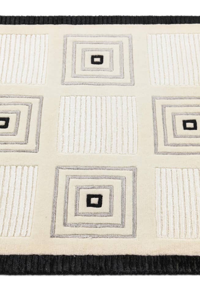 Detail image of 2' 7 x 9' 9 Hand Knotted Darya Wool Runner Rug