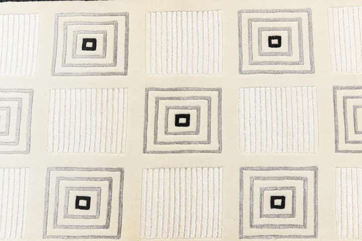 2' 7 x 9' 9 Hand Knotted Darya Wool Runner Rug