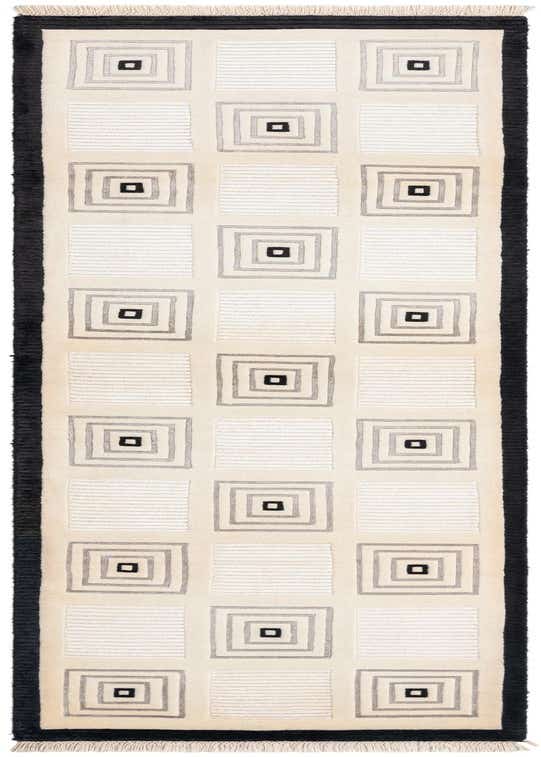 2' 7 x 9' 9 Hand Knotted Darya Wool Runner Rug