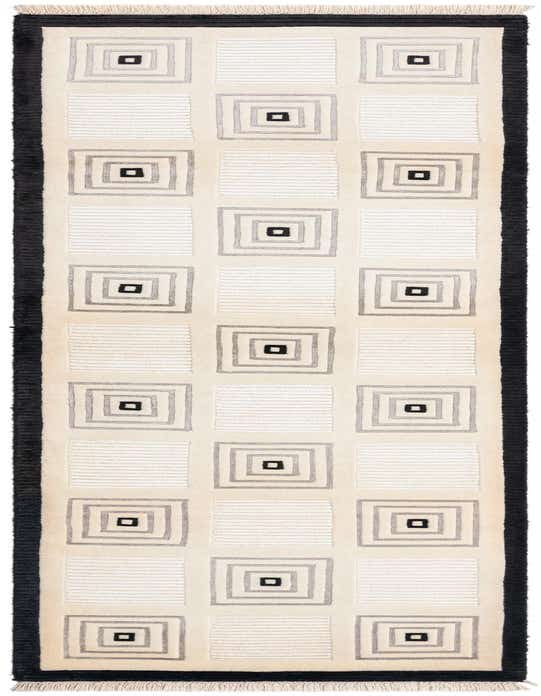 2' 7 x 9' 9 Hand Knotted Darya Wool Runner Rug