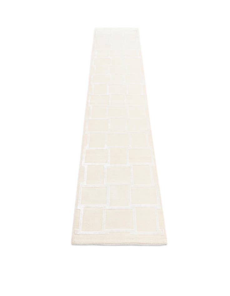 Detail image of 2' 10 x 9' 10  Hand Knotted Darya Wool Runner Rug