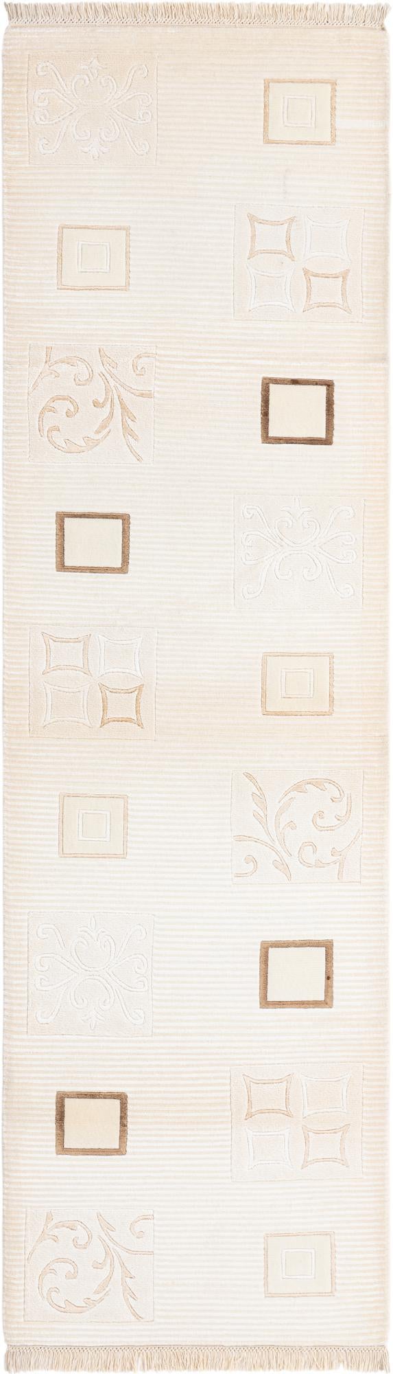 2' 10 x 9' 9 Hand Knotted Darya Wool Runner Rug