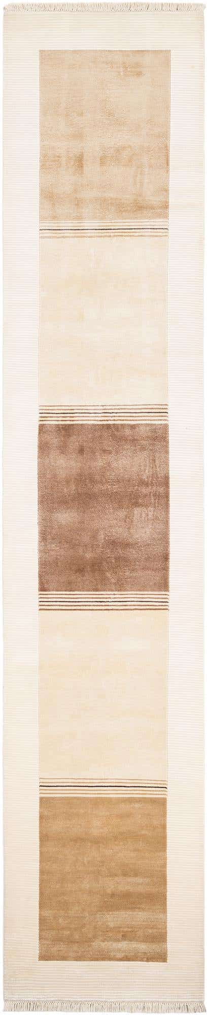 2' 7 x 13' Hand Knotted Darya Runner Rug