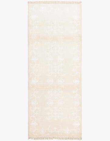 2' 7 x 6' 7 Hand Knotted Darya Wool Runner Rug