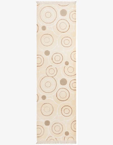 2' 9 x 9' 7 Hand Knotted Darya Wool Runner Rug