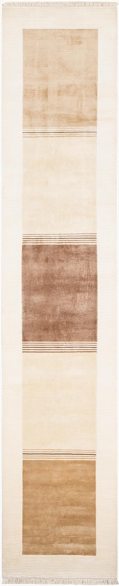 2' 7 x 13'  Hand Knotted Darya Runner Rug