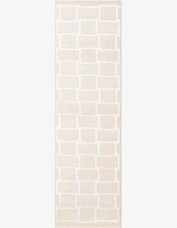 2' 10 x 9' 10 Hand Knotted Darya Wool Runner Rug