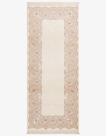 2' 8 x 6' 7 Hand Knotted Darya Wool Runner Rug