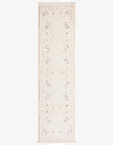 2' 8 x 9' 11 Hand Knotted Darya Wool Runner Rug