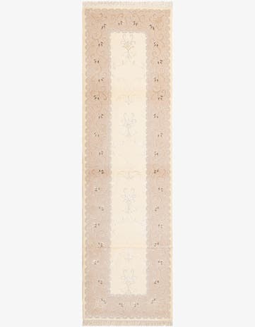 2' 10 x 9' 11 Hand Knotted Darya Wool Runner Rug