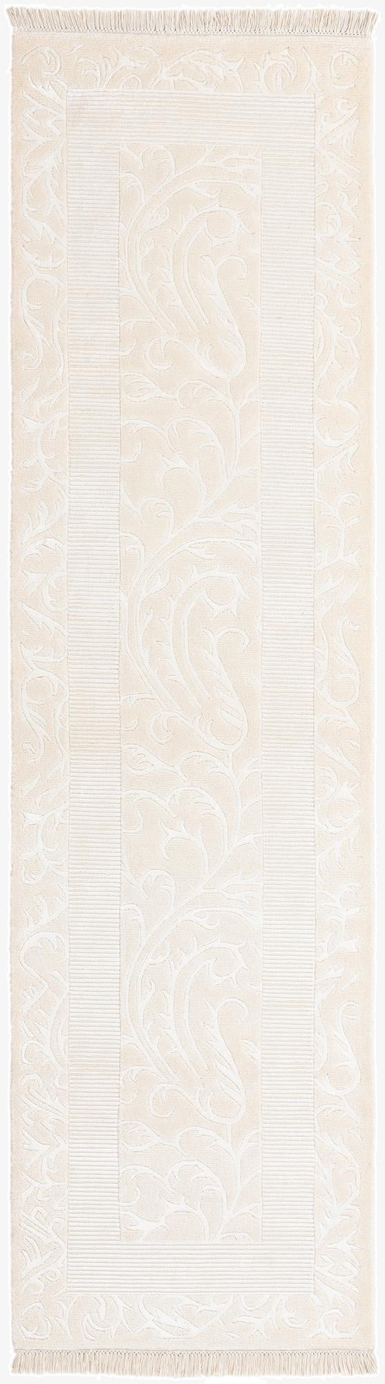 2' 7 x 9' 7  Hand Knotted Darya Wool Runner Rug