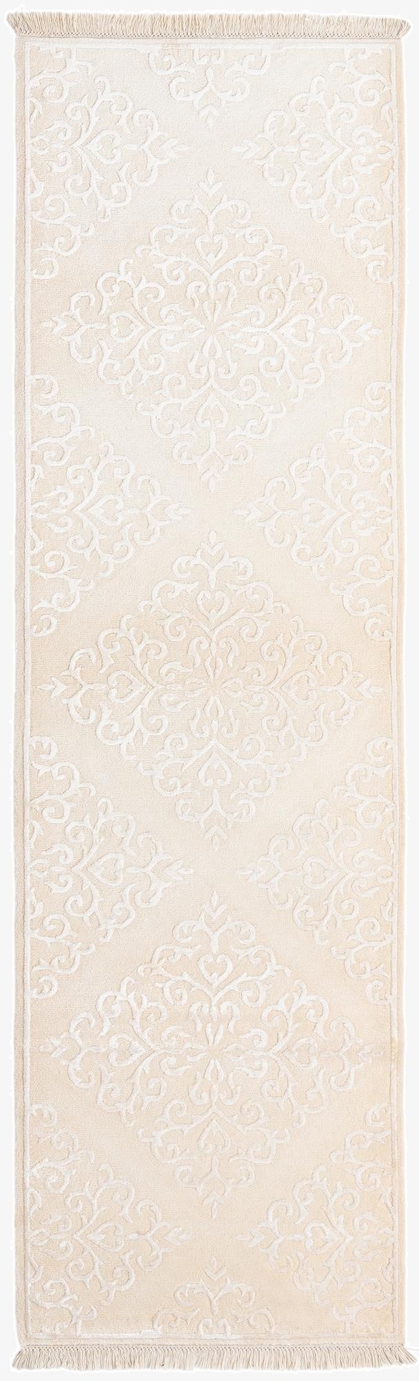 2' 10 x 9' 9  Hand Knotted Darya Wool Runner Rug