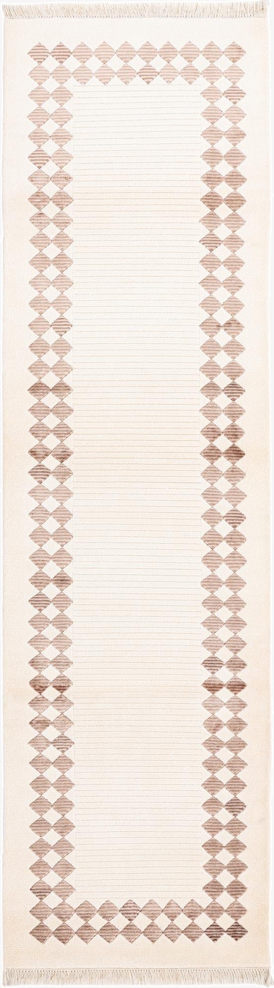 2' 8 x 9' 9  Hand Knotted Darya Wool Runner Rug