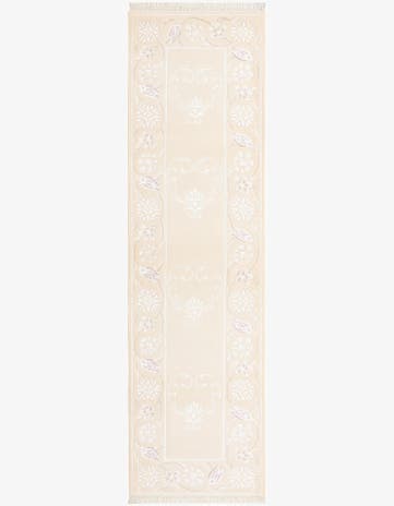 2' 9 x 9' 9 Hand Knotted Darya Wool Runner Rug