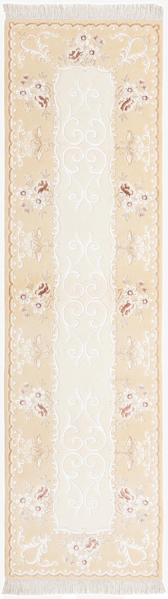 2' 9 x 10'  Hand Knotted Darya Wool Runner Rug