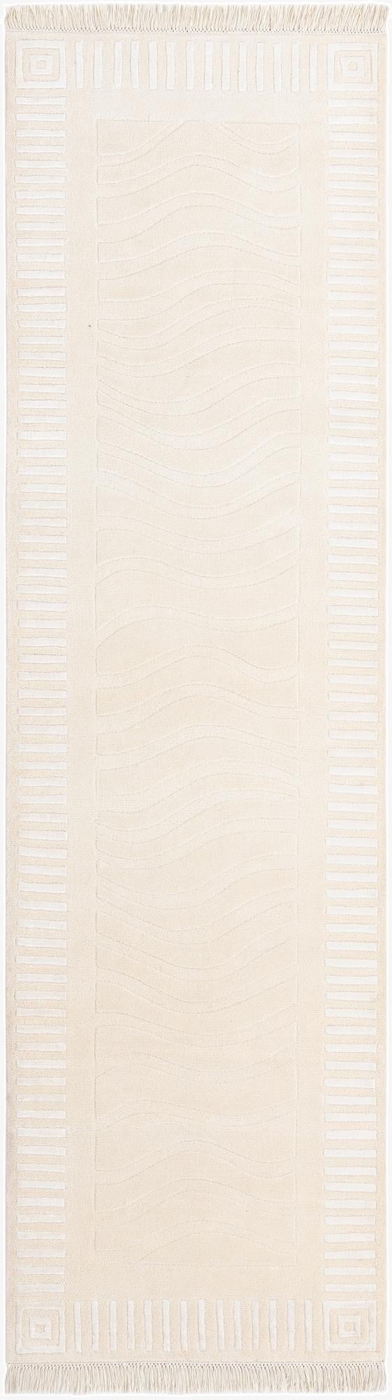 2' 10 x 9' 10  Hand Knotted Darya Wool Runner Rug