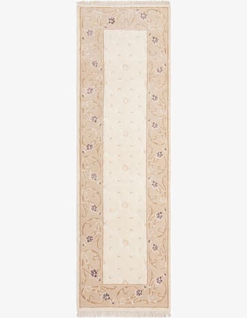 2' 11 x 9' 9 Hand Knotted Darya Wool Runner Rug